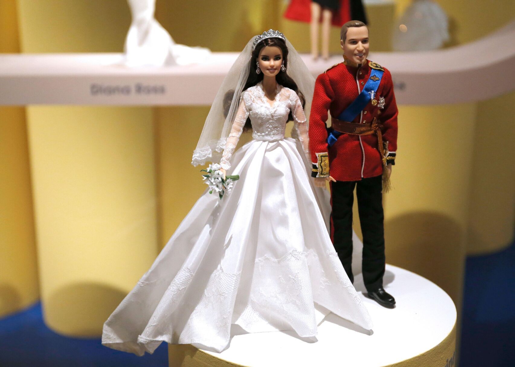 2011: Prince William and Kate become dolls